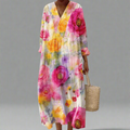 Samantha - Elegant Geometric Dress