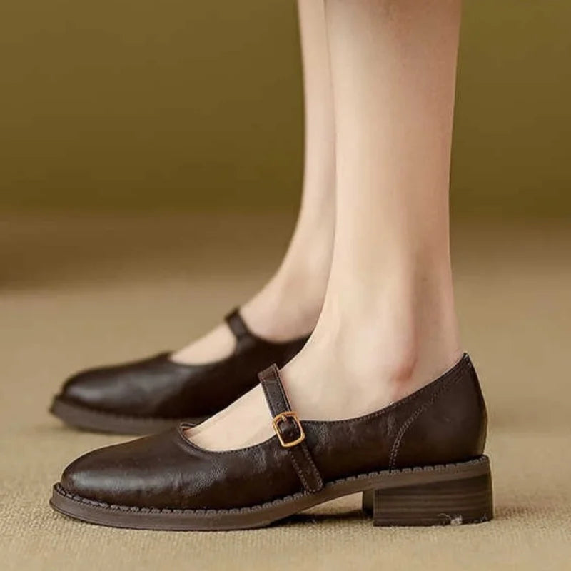 VENALARAE – CLASSIC COMFORT MARY JANES MADE OF LEATHER