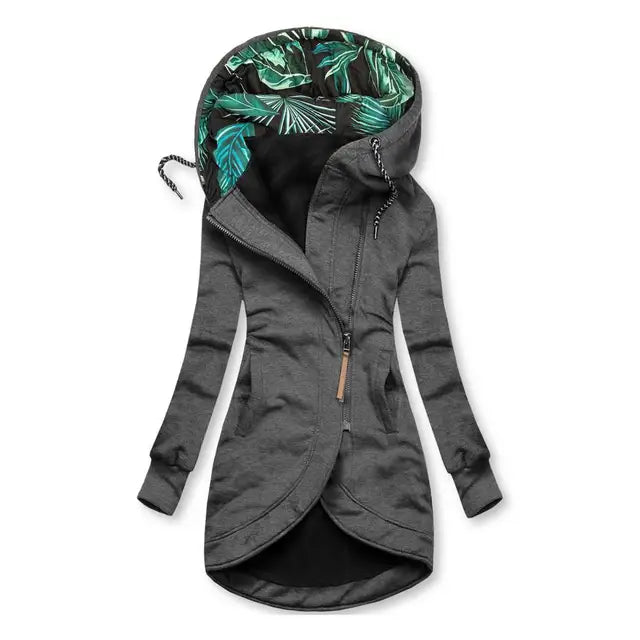 Collins - Hooded Asymmetrical Jacket