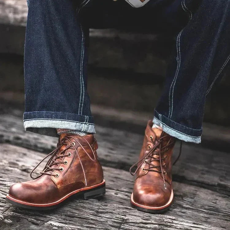 Rustic Adventure Comfort Boots