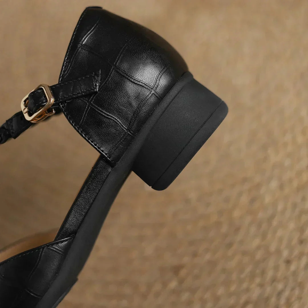 AZARIENNE – KEPA LEATHER MARY JANES