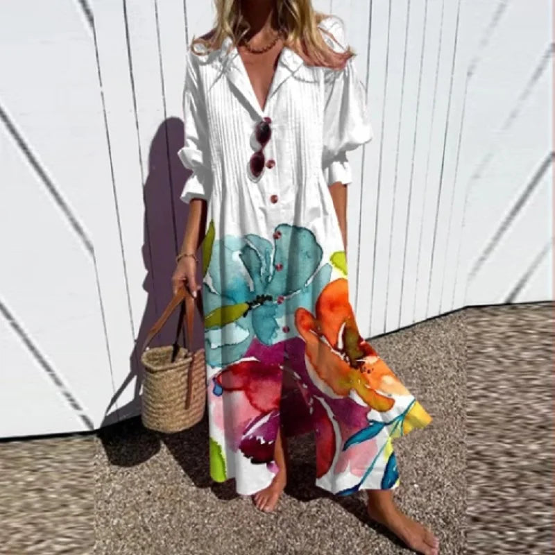 Orielle – Vibrant Bloom Dress