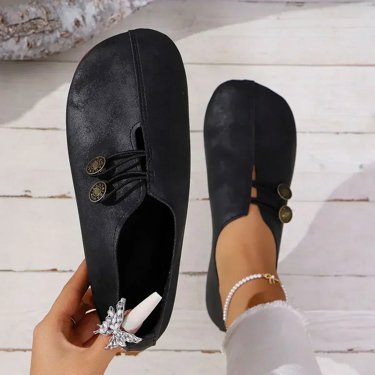 Jaimy - Soft Suede Women's Loafers