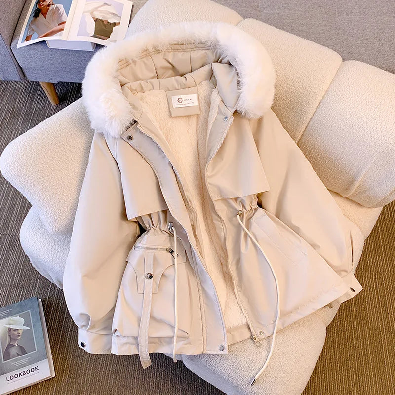 Cozzali – Fleece-Lined Hooded Puffer