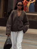 Zoe - Elegant V-Neck Cardigan