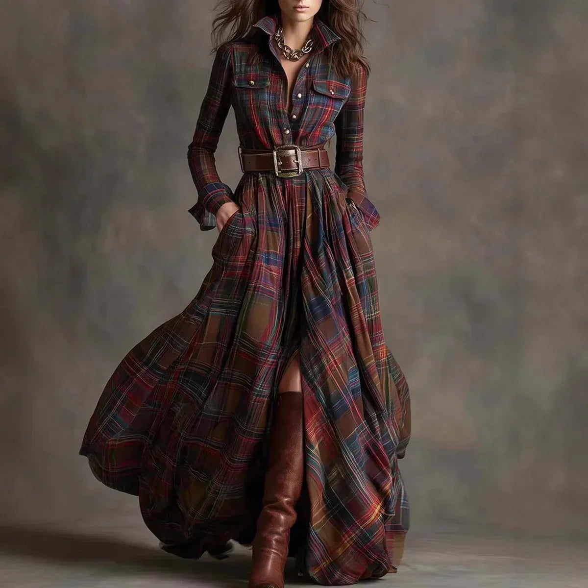 BRYANNA – SOPHISTICATED MAXI DRESS