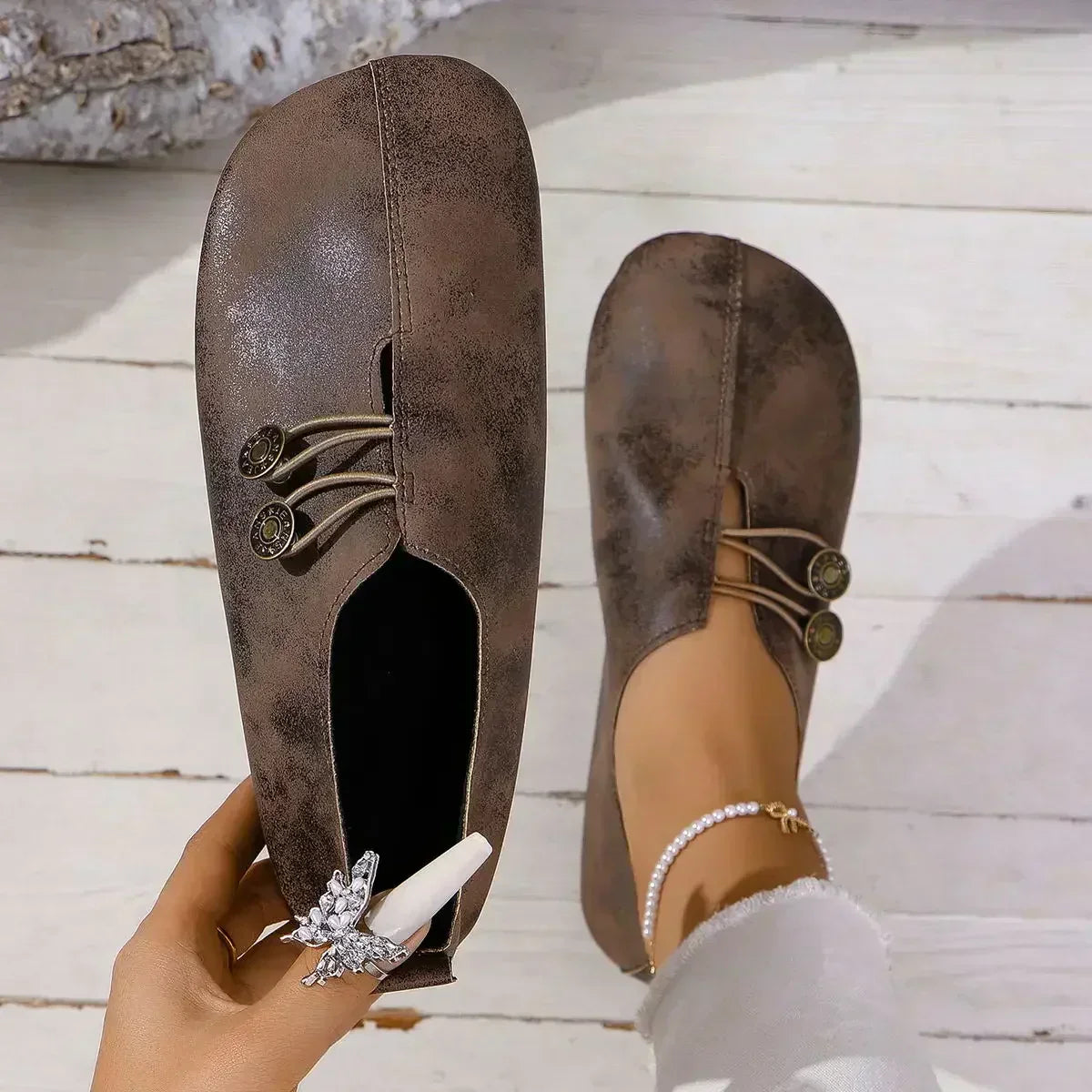 Jaimy - Soft Suede Women's Loafers