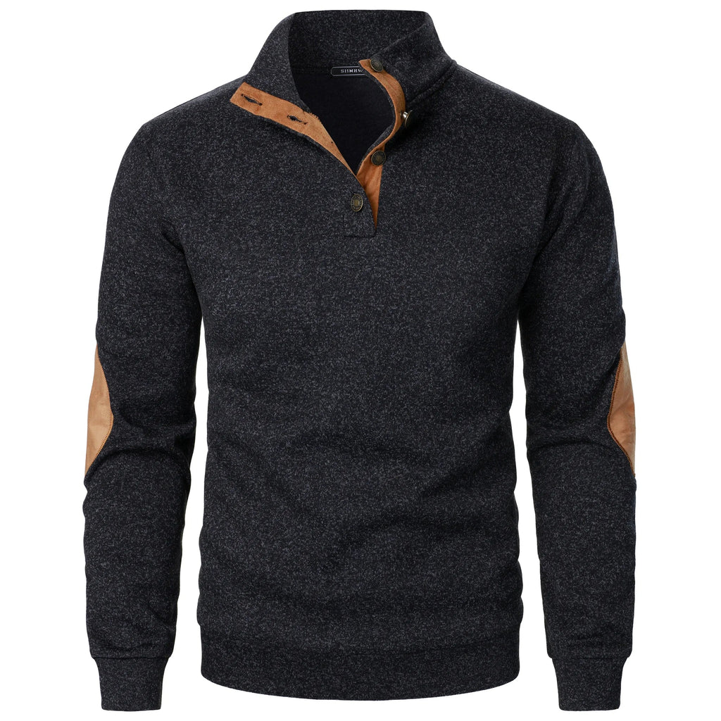 Harold - Quarter-Button Sweater