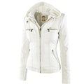ENYA – WATERPROOF FAUX LEATHER JACKET