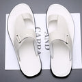 KINSEY – MINIMALIST GENUINE LEATHER STRAP SANDALS
