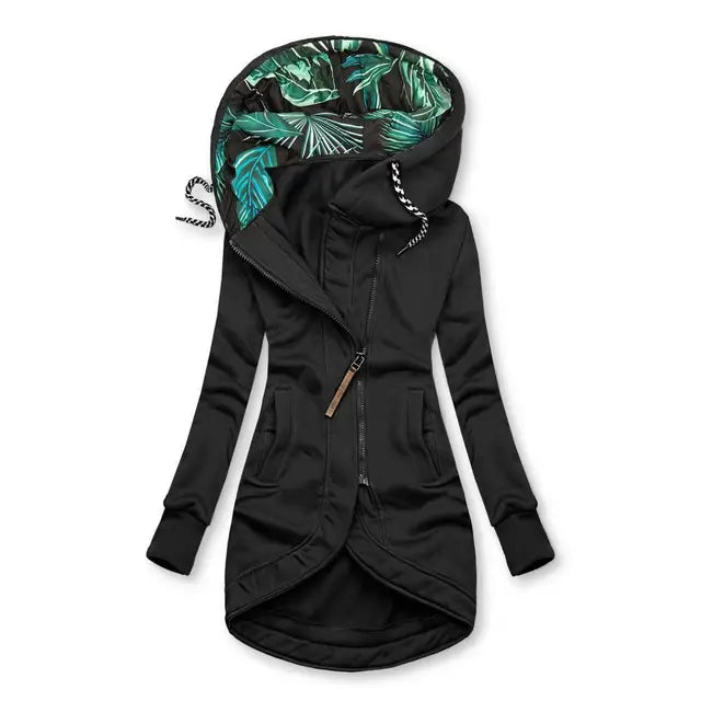 Collins - Hooded Asymmetrical Jacket