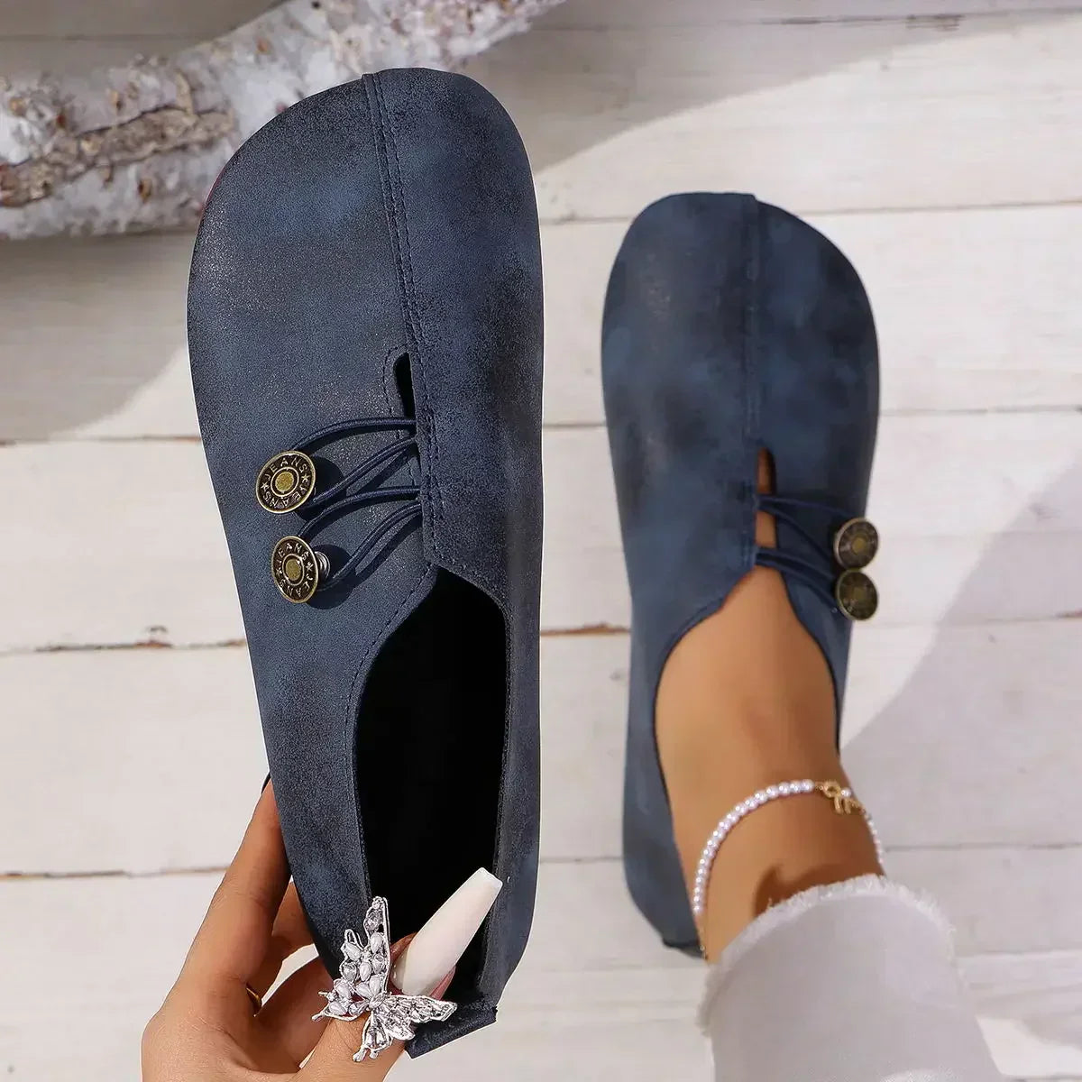 Jaimy - Soft Suede Women's Loafers