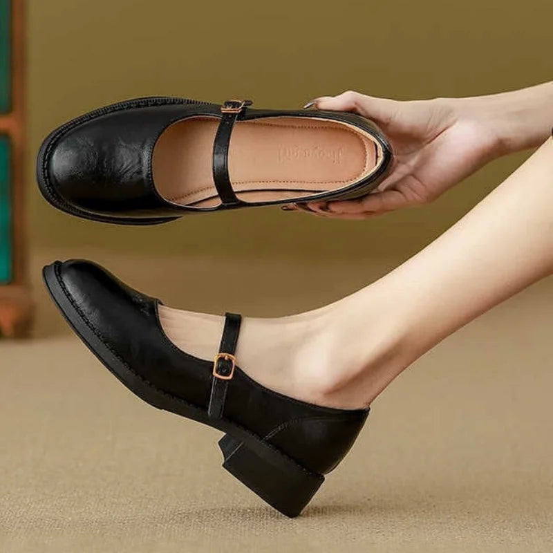 VENALARAE – CLASSIC COMFORT MARY JANES MADE OF LEATHER