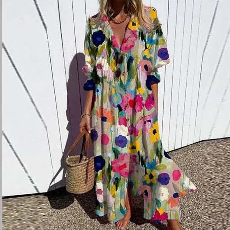 POPPY – BOHO LONG SUMMER DRESS