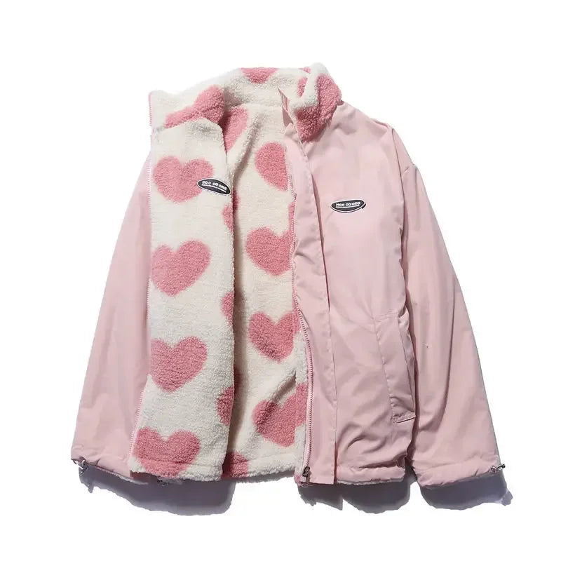 ZEYLAVIRAE – REVERSIBLE HEART JACKET