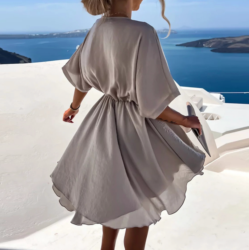 AYASHA – CHIC SUMMER HIGH WAIST MINI DRESS