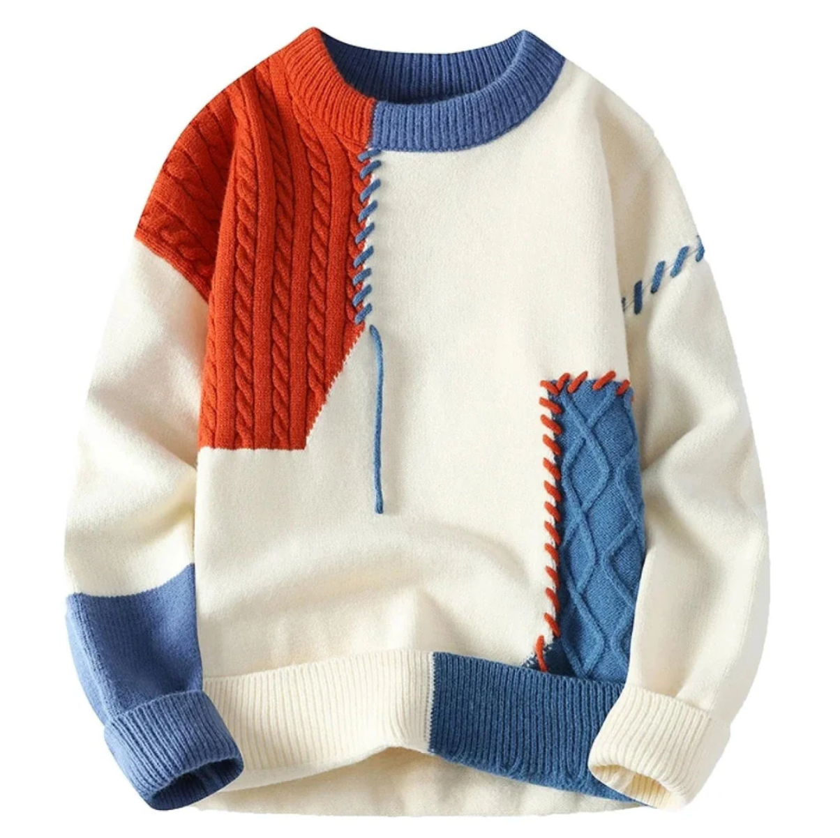 WREN – PATCHWORK PULLOVER