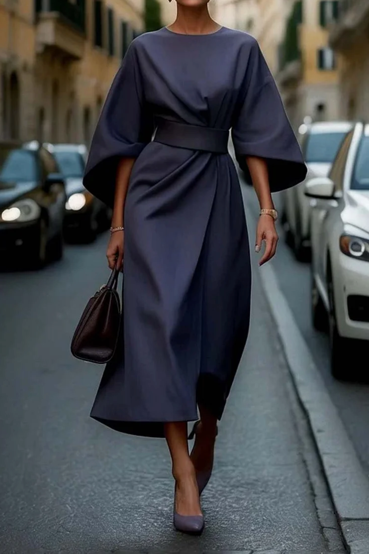 ELIONYSSE – REFINED STYLE MAXI LENGTH DRESS