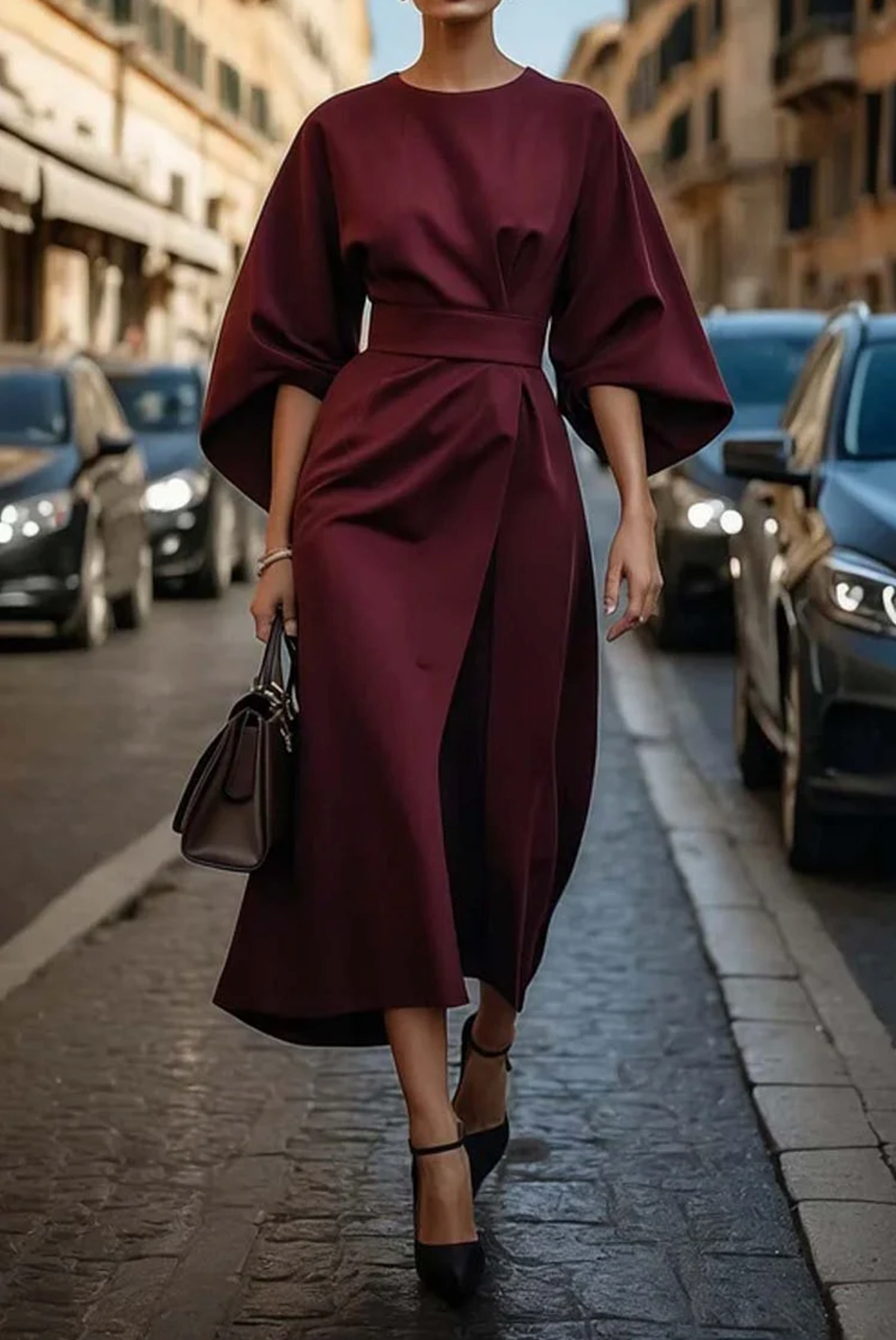 ELIONYSSE – REFINED STYLE MAXI LENGTH DRESS