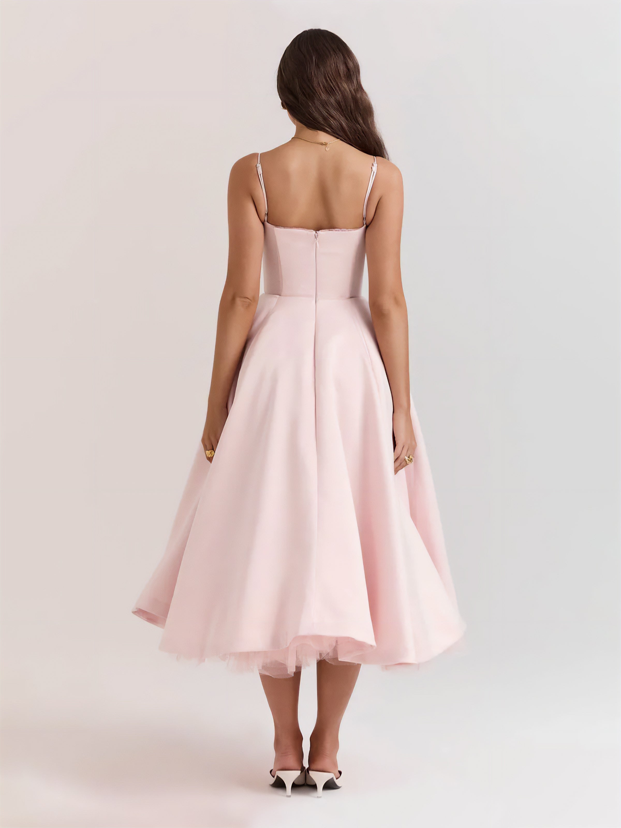 Ophira - Classy Corset Midi Dress