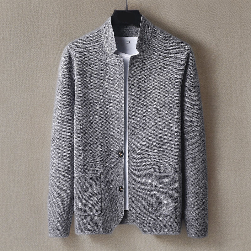 SORENYA – KNITTED CARDIGAN FRONT POCKET