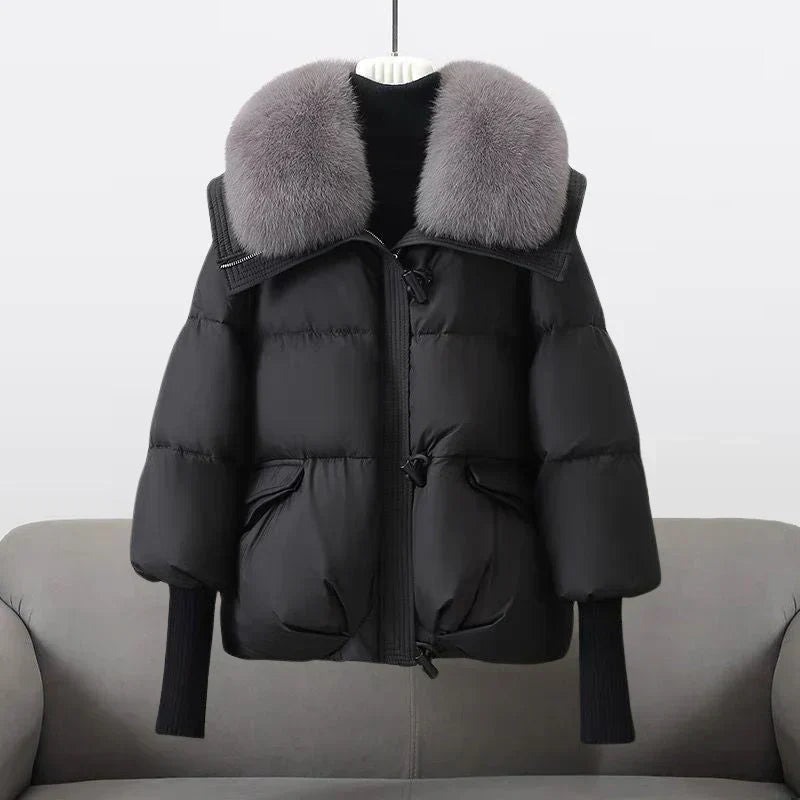Monika - The Elegant Faux Fur Coat