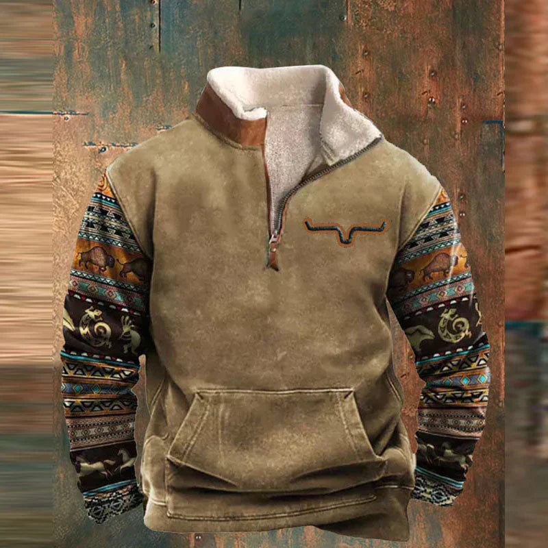Rowan - Stylish Zip-Up Sweater