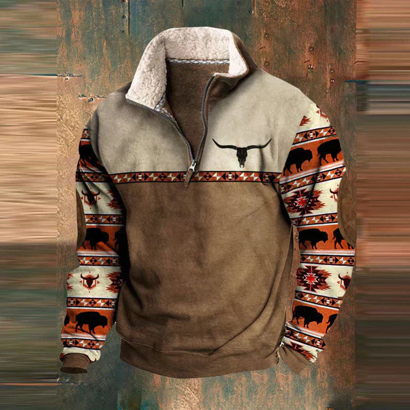 Rowan - Stylish Zip-Up Sweater