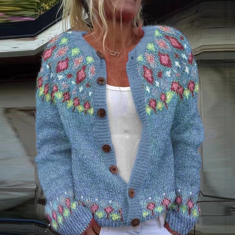 Quinnie - Vintage Icelandic Cardigan