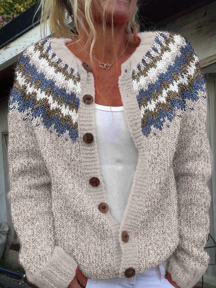 Peyton - Vintage Icelandic Cardigan