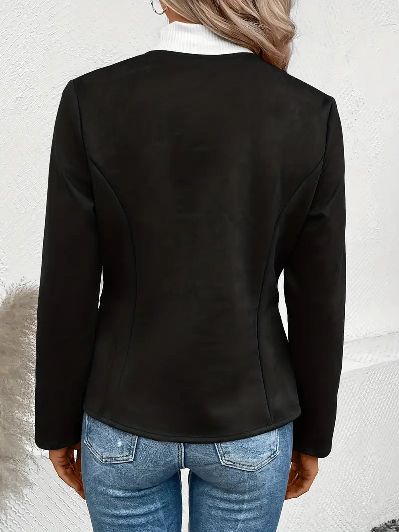 Thalia – Roksana Jacket With Zipper