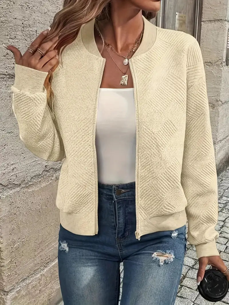 Seraphina – Spring Zipper Jacket