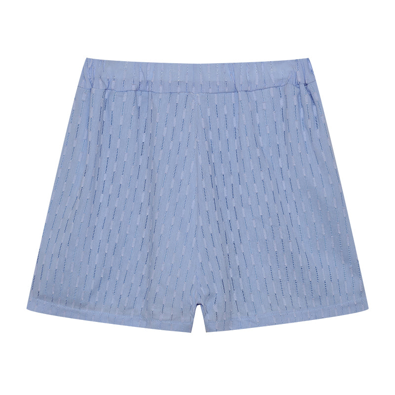 Elizabeth - Breezy Shirt And Shorts Set