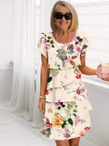 NOEMI – BOHO FLORAL CASCADE MAXI DRESS
