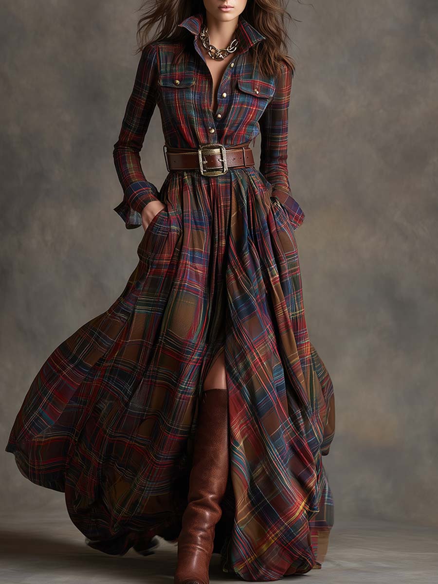 EVELYN – CLASSIC ELEGANT SHIRT DRESS