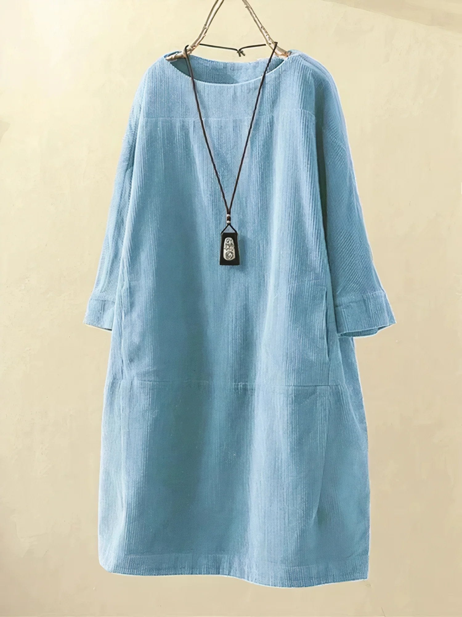 Alexis - Vintage Corduroy Relaxed Dress
