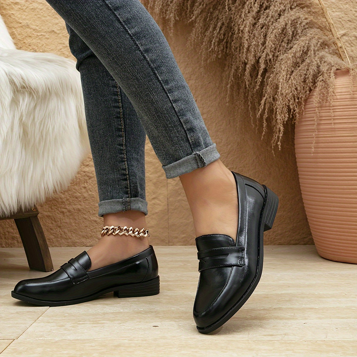 Carol - Orthopedic Leather Heels