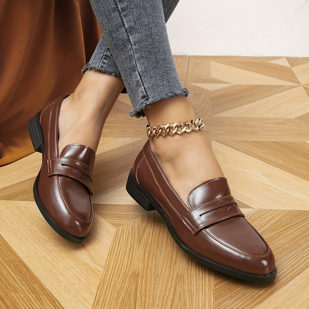 Carol - Orthopedic Leather Heels
