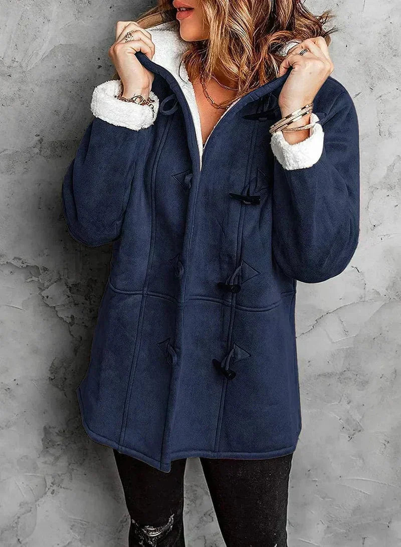 Emily - Elegant Fur-Lined Coat