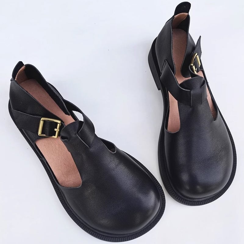 Colette Leather Mary Janes