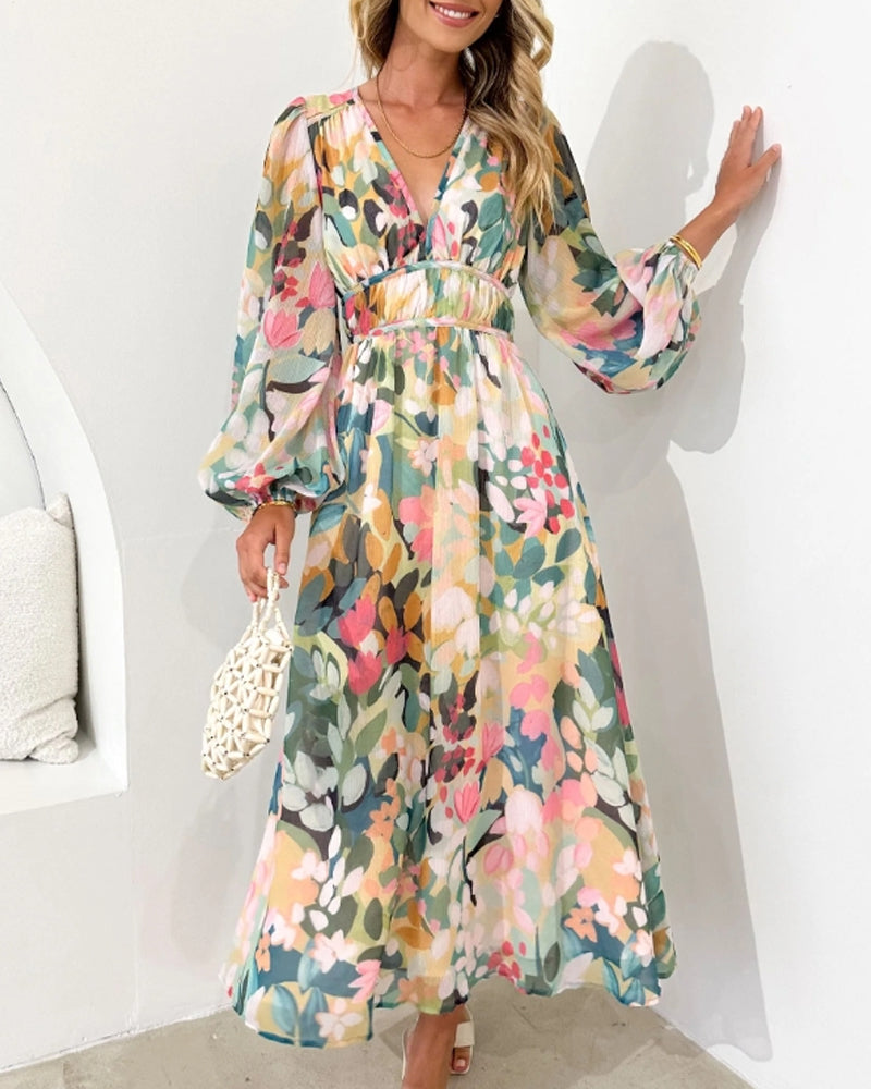 Elvira - Long Boho Style Dress