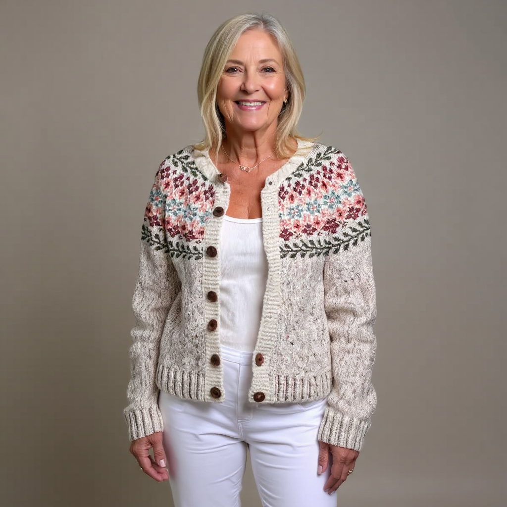 Madelyne - Vintage Icelandic Cardigan