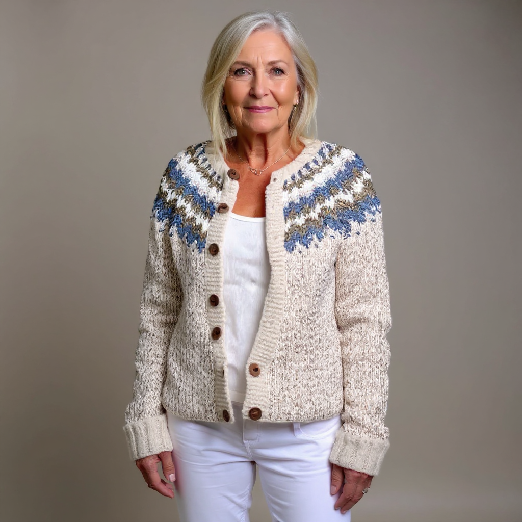 Peyton - Vintage Icelandic Cardigan