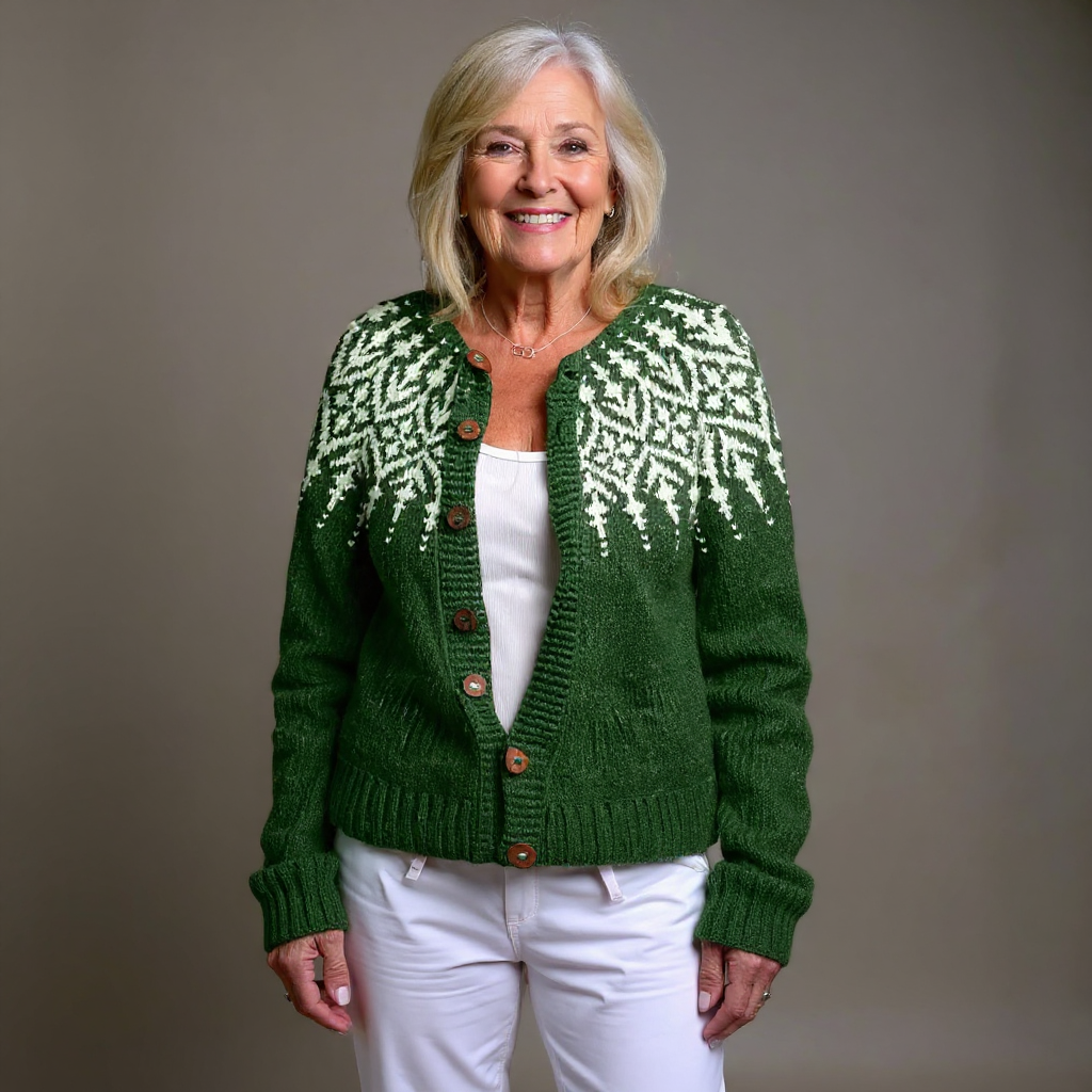 Brienne - Vintage Icelandic Cardigan