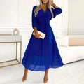Skylar – Lightweight Silky Chiffon Dress