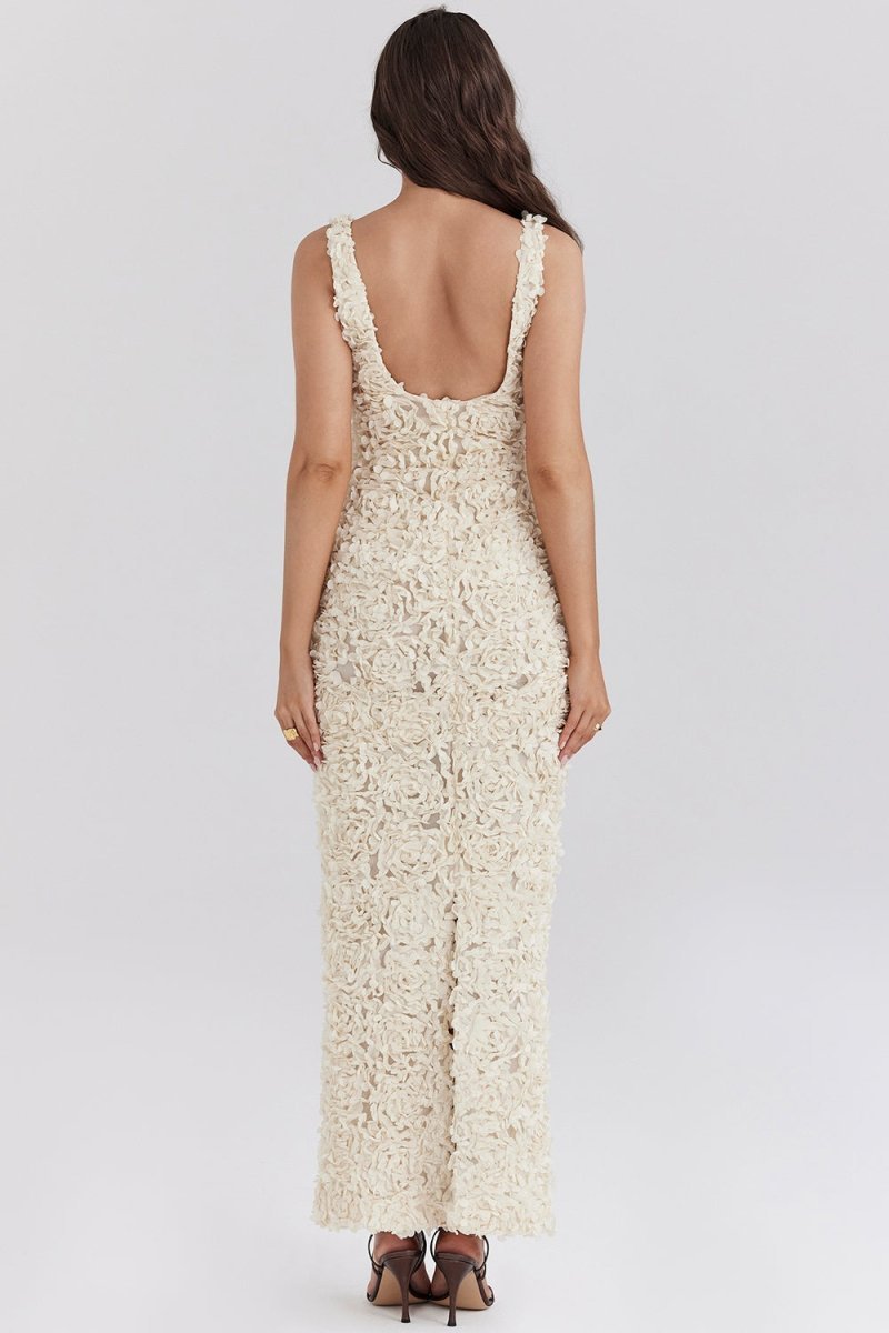 HAILEY - GRACEFUL PETAL-INSPIRED DRESS STYLE