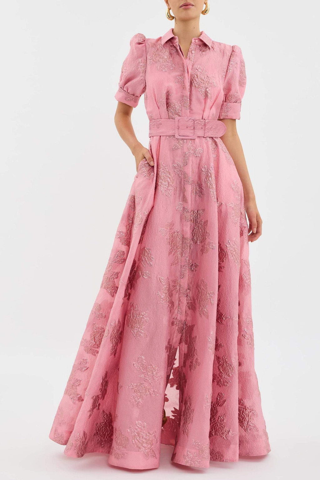 ESMERAYA – SHORT PUFF SLEEVES DRESS