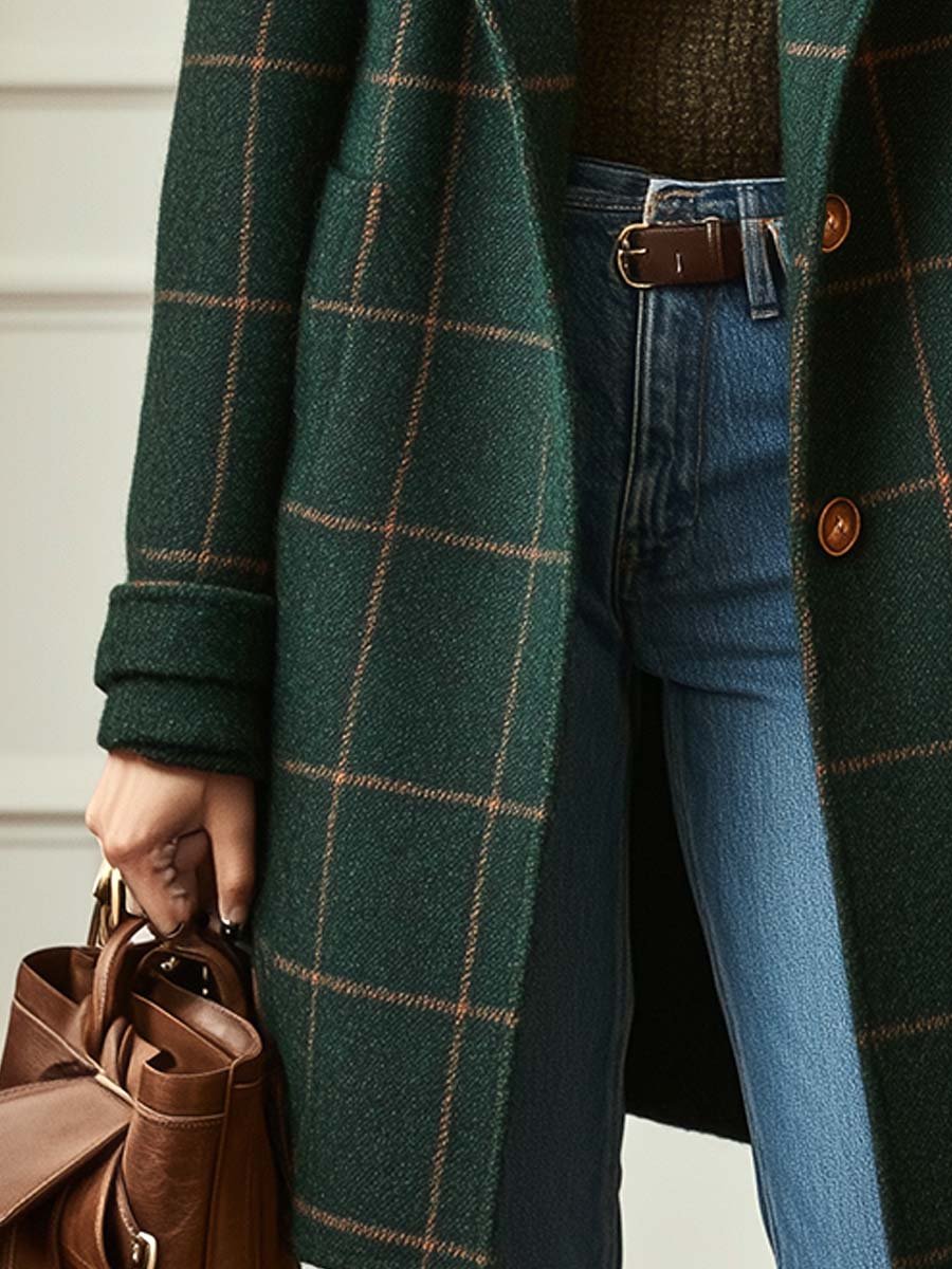 Avalynith – Chic Women’s Tweed Coat