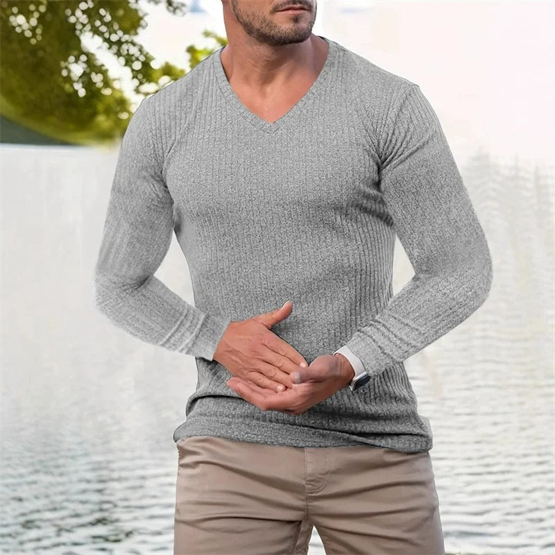 IRAVELLE – LONG SLEEVE STRIPED SHIRT