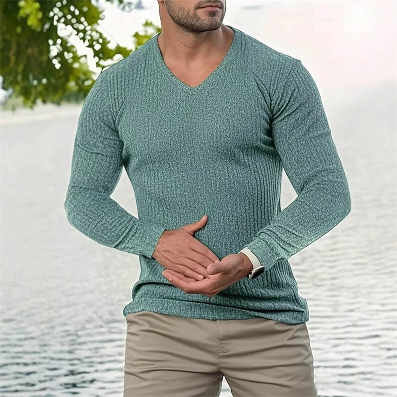 IRAVELLE – LONG SLEEVE STRIPED SHIRT